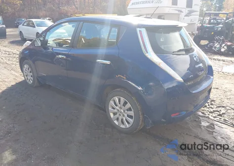 2017 Nissan Leaf S from USA, damaged, VIN 1N4BZ0CP0HC307319